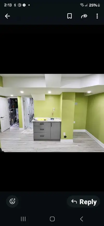 One bedroom basement At Van kirk and sandalwood Including all utilities No car parking Contact us :...