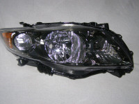 NEUF Lumiere / Phare Toyota Corolla "S" 2009 - 2010 Headlamp NEW