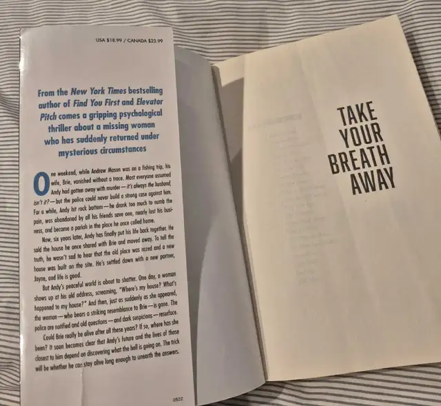 Linwood Barclay Take Your Breath Away in Fiction in London - Image 4