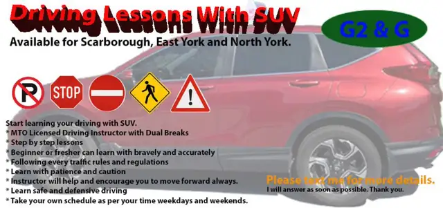 DRIVING INSTRUCTOR WITH SUV475023374497228800