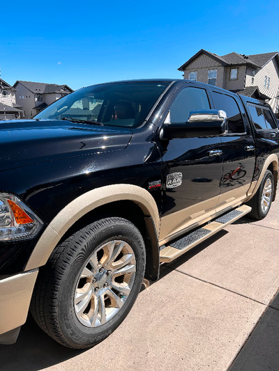 2013 Dodge Ram 1500 Laramie Longhorn with canopy and tonneau