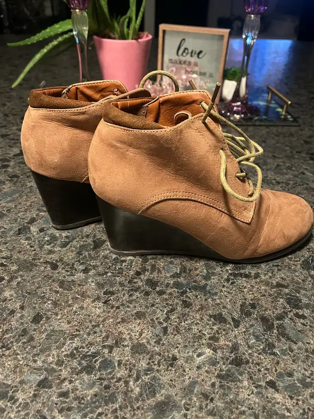 Wedge Booties