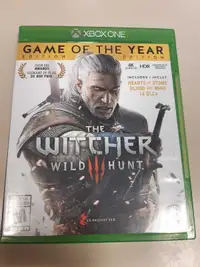 The WITCHER THE WILD HUNT 3 XBOX ONE
