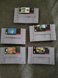 Super nintendo games message for prices all work