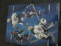 VINTAGE NHL TORONTO MAPLE LEAFS POSTER WALL PLAQUE