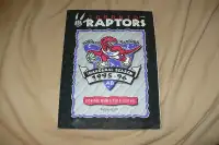 1995 Toronto Raptors NBA basketball first original game program