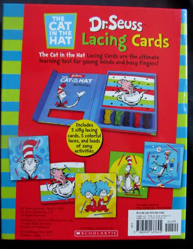 Dr. Seuss The Cat in the Hat, Book plus DVD **NEW** in Children & Young Adult in Markham / York Region - Image 5