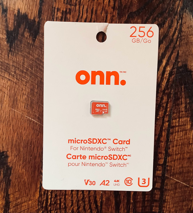 Nintendo Switch 256 GB microSDXC Gaming Card ( Brand New )  in Nintendo Switch in Mississauga / Peel Region