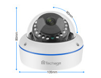 IP Camera 4MP Indoor Dome 48V POE IP Camera