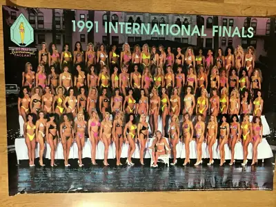 Asking $20.00 for this; 1991-Venus Pageants International Finals Poster 24" x 36" Atlanta GA. “1991...