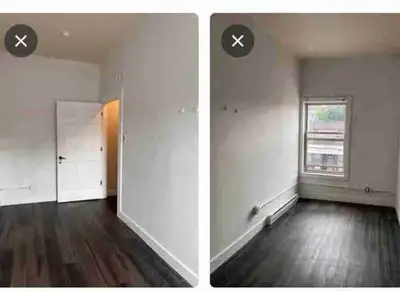 Room in an apartment, second floor, unfurnished, shared bathroom, shared kitchen