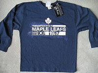 BRAND NEW - TORONTO MAPLE LEAFS SHIRT - YOUTH S