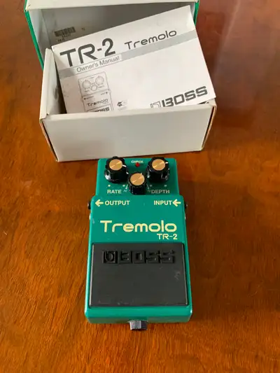 1998 Boss TR-2 Tremolo Pedal  with Box, View more