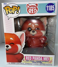 Funko Pop! Super: Turning Red Red Panda Mei 6" #1185 (BNIB) READ