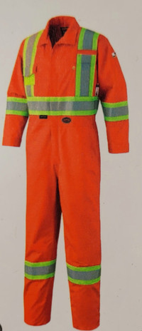 Pioneer FR-TECH FR Safety Coveralls Orange