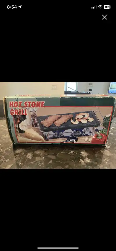 Hot stone grill, only used a handful of times. Cross posted. Pick up in Douglas Park.