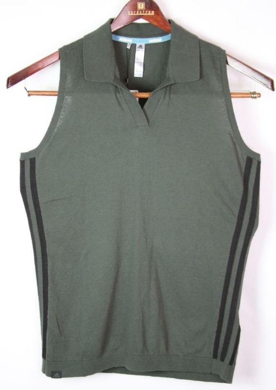 Adidas Womens M Golf Sleeveless Polo Shirt Top Knit in Women's - Tops & Outerwear in Hamilton - Image 2