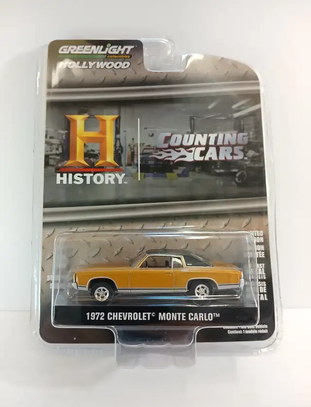 1972 Chevrolet Monte Carlo. 2022 Greenlight Hollywood  Series 35 in Toys & Games in Guelph - Image 2