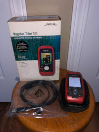 MAGELLAN Triton 400 Hiking/Fishing Portable GPS with USB Cable,