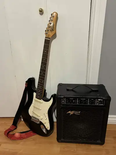 Electric Guitar and Amp Beginner Kit, View more