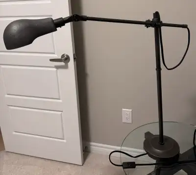 Desk Lamp - Industrial style Restoration Hardware - 1900s Pharmacy Task Table Lamp (60W) Lamp arm is...