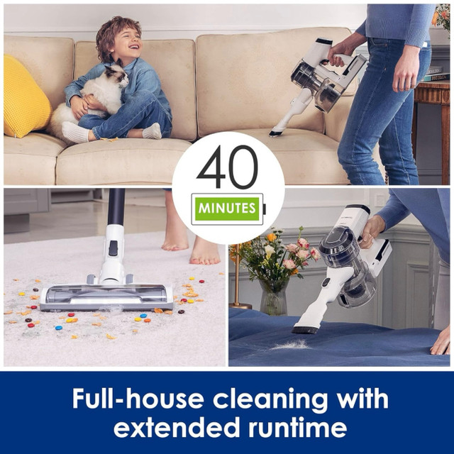 Tineco Cordless Stick Vacuum Cleaner, Lightweight, Wall-Mounted  in Vacuums in Barrie - Image 4