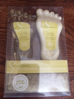 3 PRODUITS DE PIEDS SCELLÉS $5.00+SEL DE BAIN AROMA ARIA: $5.00, View more