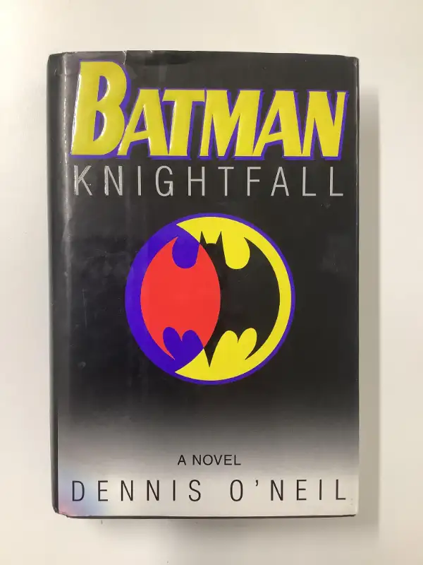 1994 Batman Knightfall Hardcover Novel in Comics & Graphic Novels in Winnipeg - Image 2