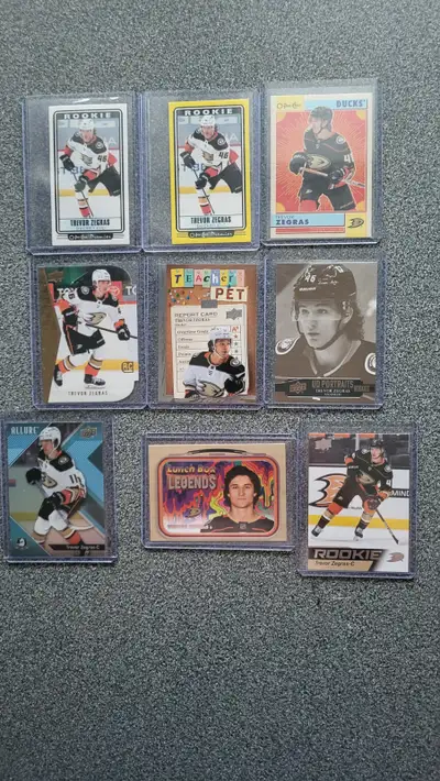 Anaheim Ducks Trevor Zegras 34 Carte Hockey Card, View more
