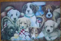Puppy Pals doormat, puppies Door-Mat, designer mat