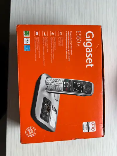 gigaset e560A cordless phone, View more