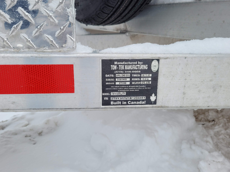 Aluminum Utility Trailer Cargo & Utility Trailers Thunder Bay Kijiji
