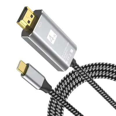 USB C to HDMI Cable, USB Type-C to HDMI Cable Thunderbolt 3/4, View more