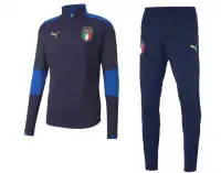2022 ITALY / ITALIA Tracksuit - 1/4 Zip Top & Pants - Dark Blue