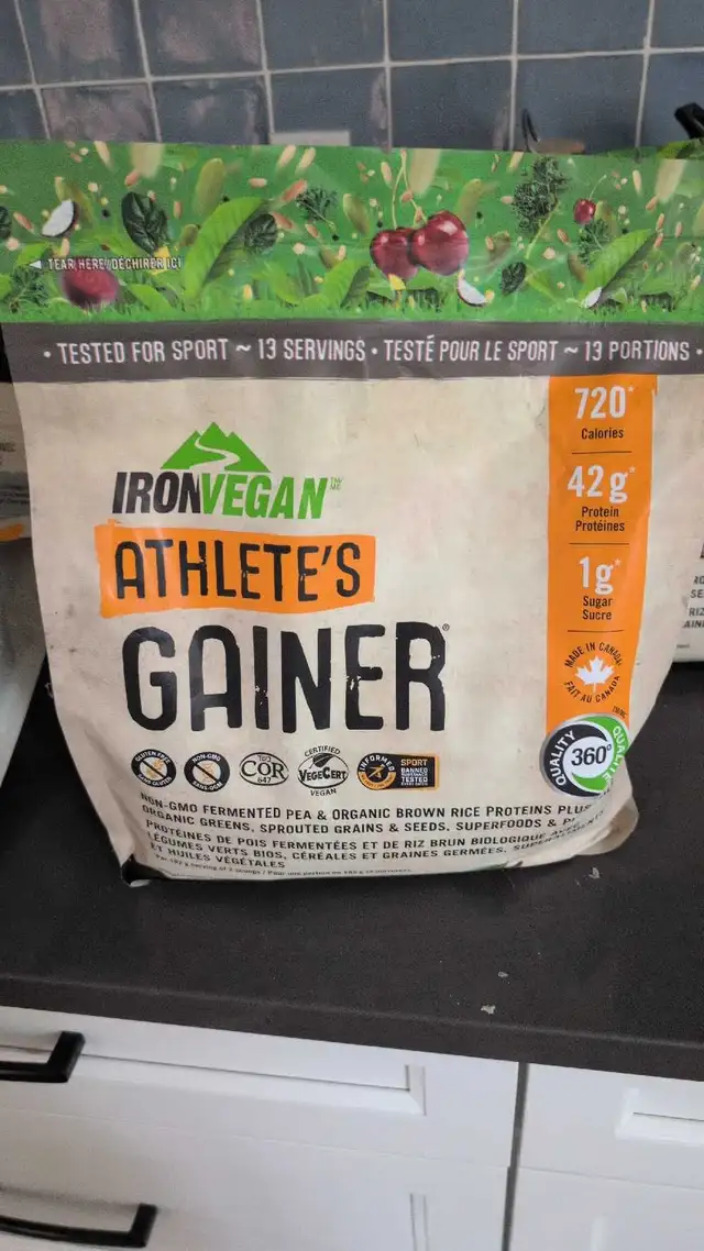 Iron Vegan Weight Gainer in Other in Ottawa - Image 2