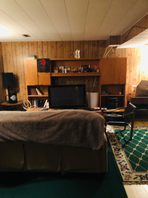 ONE BEDROOM SPACIOUS, FURNISHED, BASEMENT APARTMENT ALL INCLUSIV Long