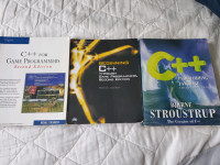 C++ programming 3 books