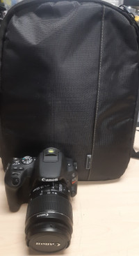 CANON REBEL SL2 WITH EXTRA BATTERY AND CHARGER ( 18 - 55MM )