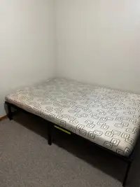 6 inch double size mattress with metal frame