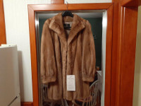 Mink Fur Coat (Ladies Size Medium)
