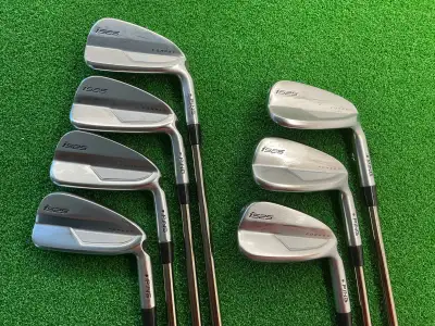 Ping i525 forged iron set 4 - W. Black dot. Recoil shafts. VGC, View more