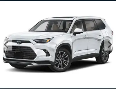 For lease transfer Toyota Grand Highlander Platinum Hybrid Max. I booked the car with Toyota dealer...