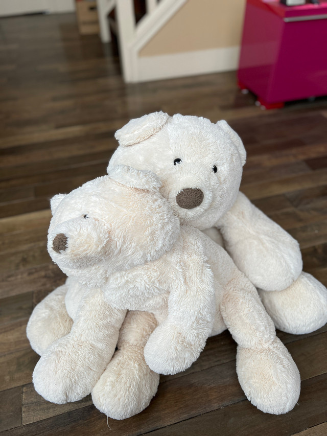 Two big teddy bear stuffed animal dolls in Toys & Games in Calgary - Image 3
