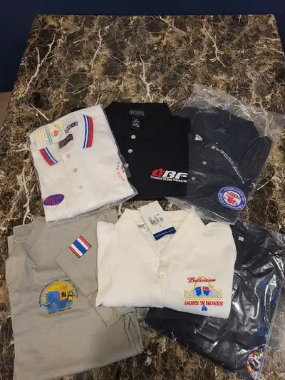 BOXING MMA EMBROIDERED LOGO POLOS. ASSORTED, View more