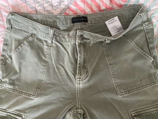 Womens Silver Skinny Cargo size 31 in Women's - Bottoms in Saint John