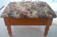 Wooden Sewing Stand or Foot Stool, Please See Pictures