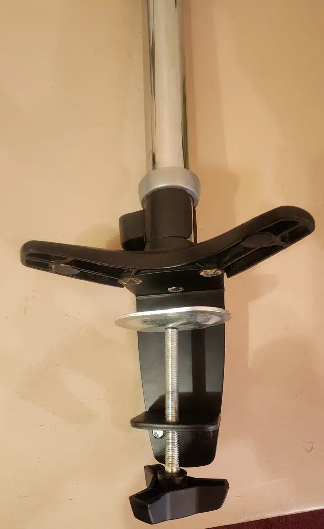 New Adjustable Clamp Mount For Monitor's and TV 20in Long in General Electronics in Edmonton - Image 3