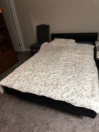 Water bed and frame for sale