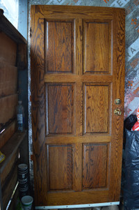 Oak Exterior Door