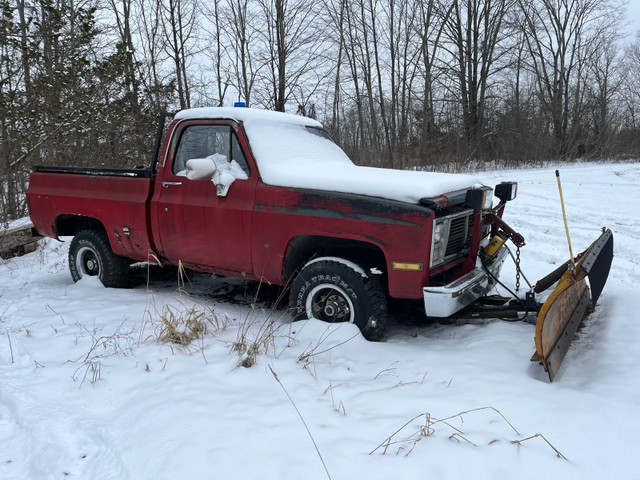 1984 Chevy short box dans Autos et camions  à Napanee